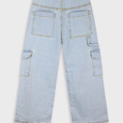 Alternative view of Τζην wide leg - ΜΠΛΕ ΤΖΗΝ
