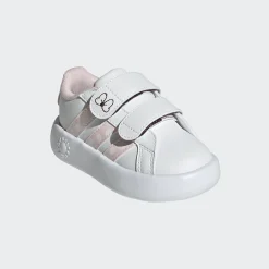 Alternative view of ADIDAS BABY GIRL GRAND COURT MINNIE MOUSE CF I JR8130 ΛΕΥΚΟ