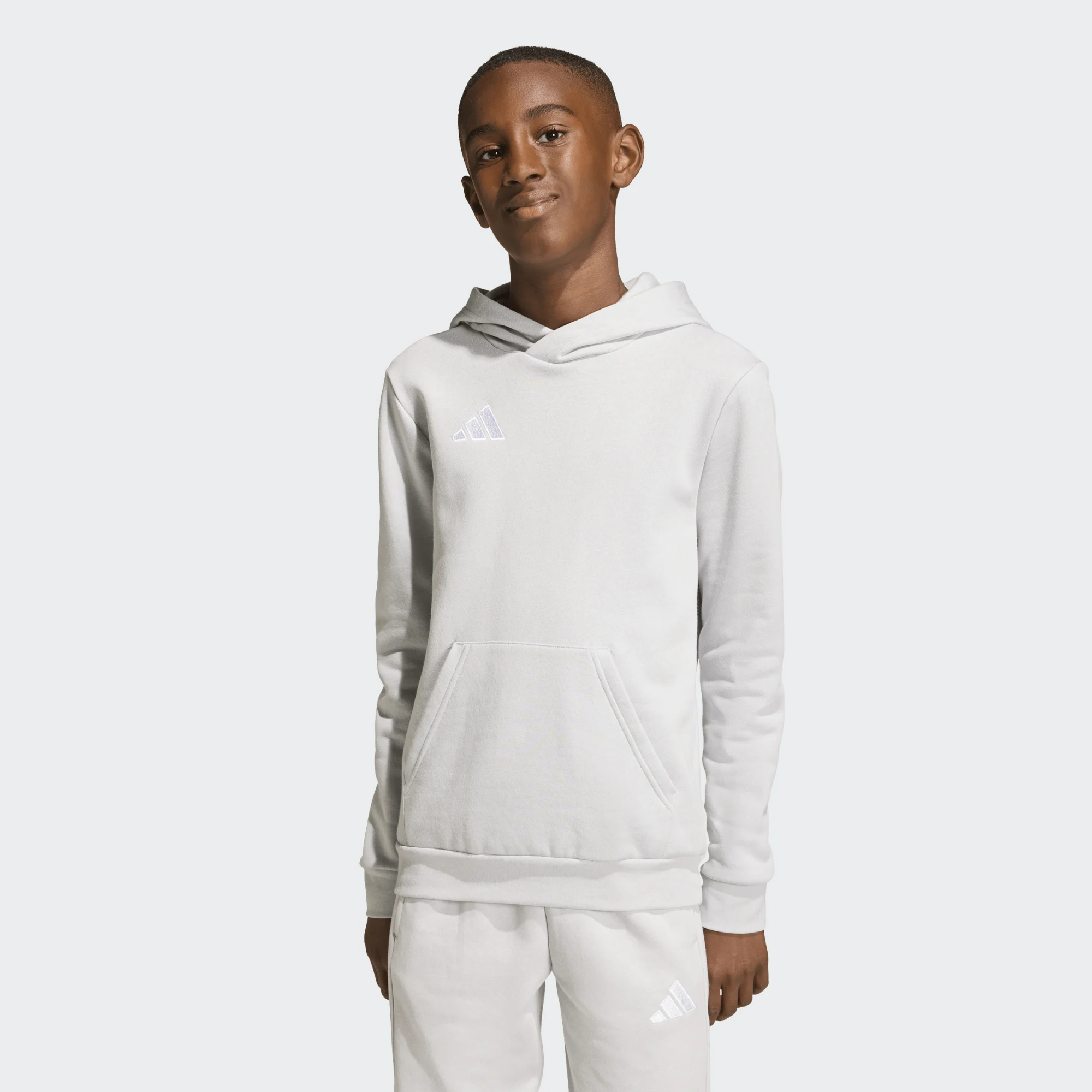 ADIDAS HOODY ΦΟΥΤΕΡ UNISEX JZ6562 ΓΚΡΙ - Image 3