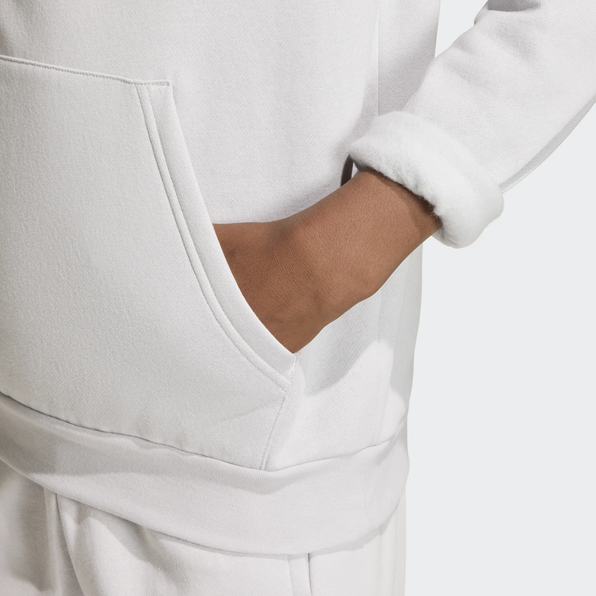 ADIDAS HOODY ΦΟΥΤΕΡ UNISEX JZ6562 ΓΚΡΙ - Image 7