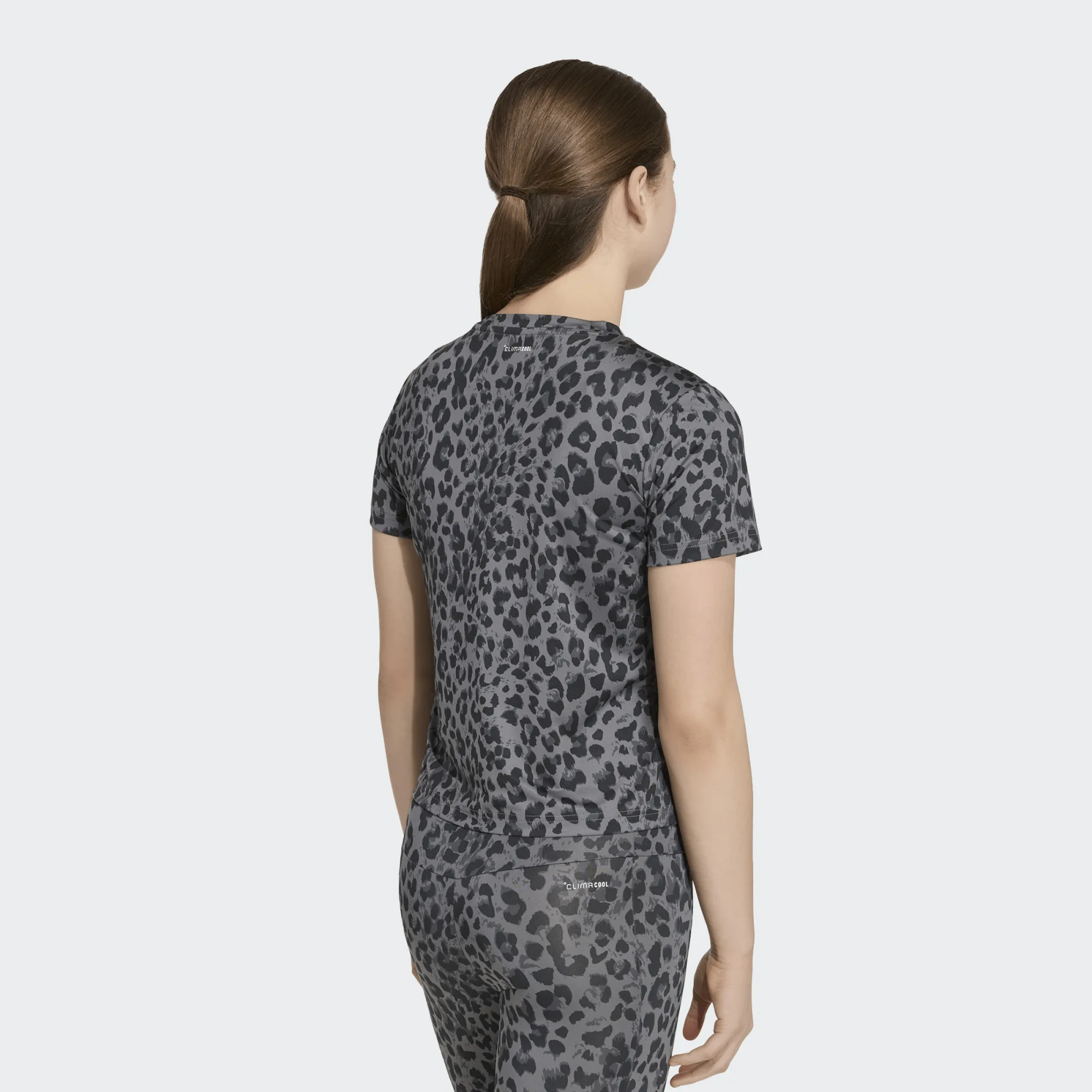ADIDAS JUNIOR GIRL ΚΟΝΤΟΜΑΝΙΚΗ ΜΠΛΟΥΖΑ KC7224 ΓΚΡΙ - Image 4