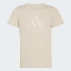 ADIDAS JUNIOR GIRL ΚΟΝΤΟΜΑΝΙΚΗ ΜΠΛΟΥΖΑ KG0103 ΜΠΕΖ