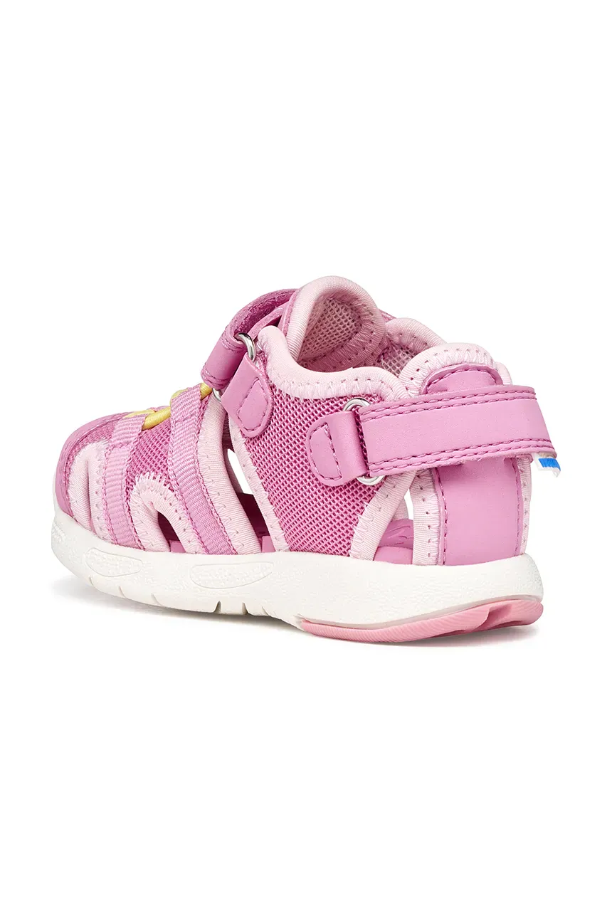 GEOX SANDAL BABY BOY Multy GIRL B650AD 01450 C8F2M ΦΟΥΞΙΑ - Image 5