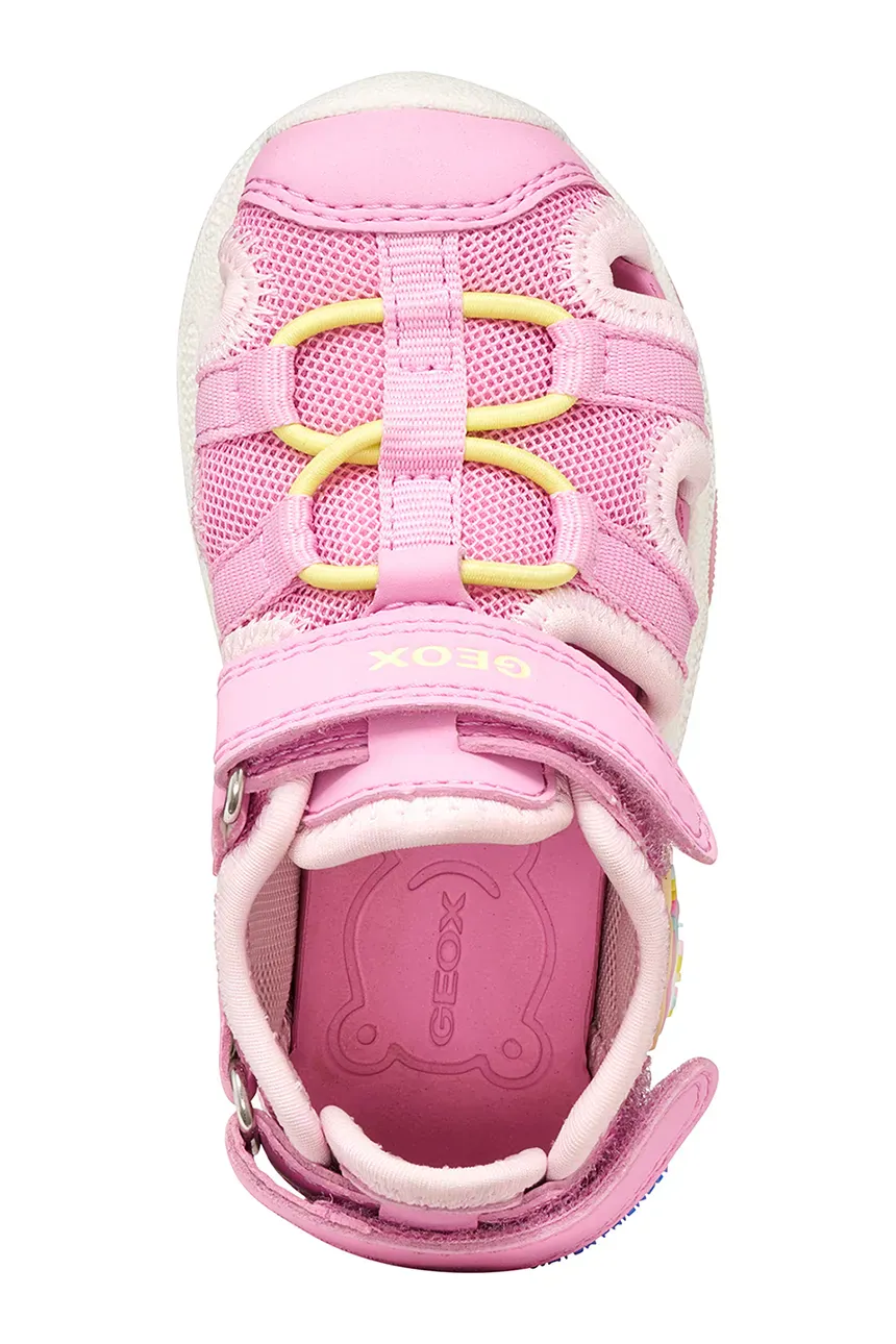 GEOX SANDAL BABY BOY Multy GIRL B650AD 01450 C8F2M ΦΟΥΞΙΑ - Image 6