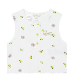 Guess Μπλούζα junior κορίτσι J6GI02KF794-P20M Λευκό