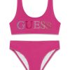 Guess Μπικίνι με τύπωμα J6GZ28KCA60-G4A2 Φούξια