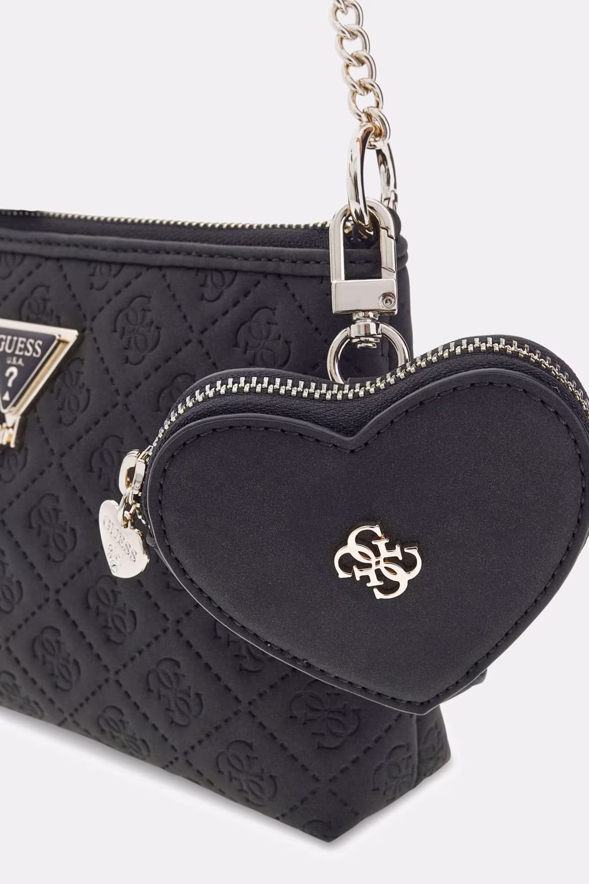 GUESS Tσάντακι crossbody με λογότυπο J6GZ36WR200-G012 Λευκό - Image 3