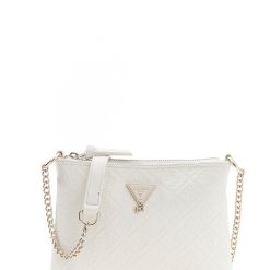 GUESS Tσάντακι crossbody με λογότυπο J6GZ36WR200-G012 Λευκό