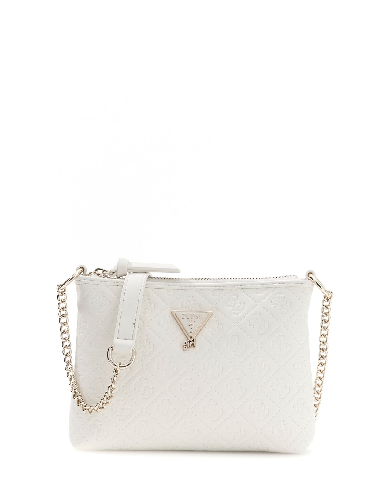 GUESS Tσάντακι crossbody με λογότυπο J6GZ36WR200-G012 Λευκό