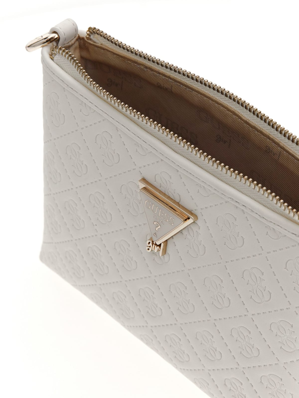 GUESS Tσάντακι crossbody με λογότυπο J6GZ36WR200-G012 Λευκό - Image 3