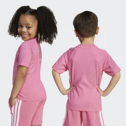 ADIDAS ΚΟΝΤΟΜΑΝΙΚΗ ΜΠΛΟΥΖΑ JUNIOR GIRL JV9969 ΦΟΥΞΙΑ - Image 9