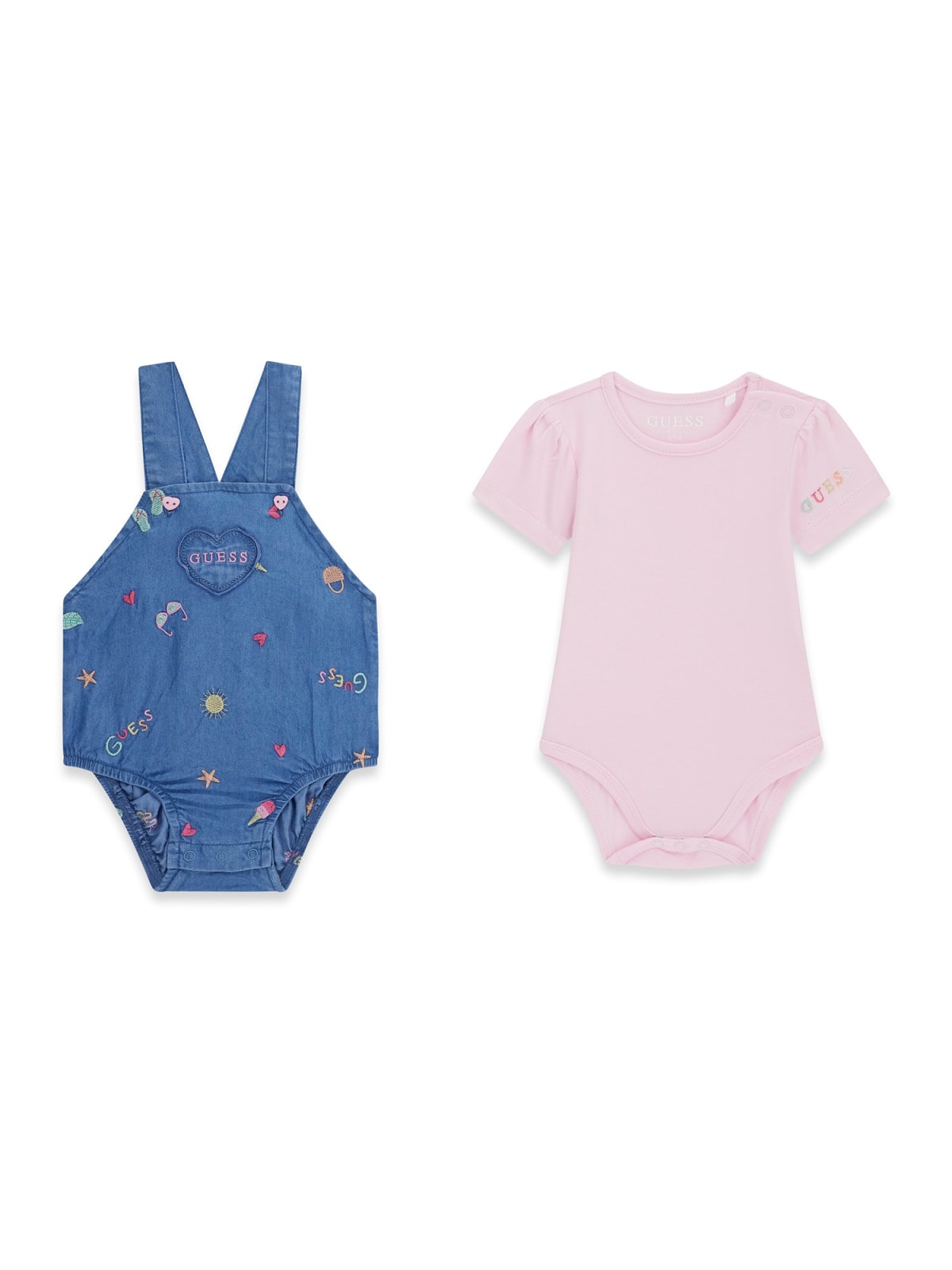 Guess Παιδικό σετ baby κορίτσι S6GG10K6YW0-G67D Ροζ - Image 2