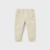 Mayoral Παντελόνι jogger μωρό 16-02539-045 Μπεζ