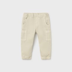 Mayoral Παντελόνι jogger μωρό 16-02539-045 Μπεζ
