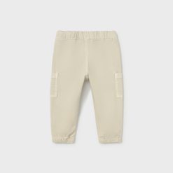 Mayoral Παντελόνι jogger μωρό 16-02539-045 Μπεζ - Image 4