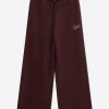 Guess Παντελόνι wide leg κορίτσι J6YB15K3935-A40T Mπορντώ