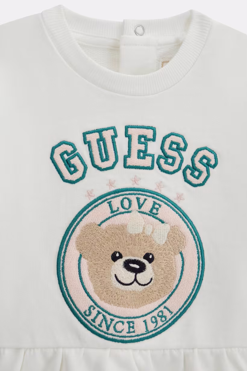 Alternative view of Guess Φόρεμα baby κορίτσι A6YK06K3907-G012 Λευκό