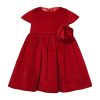 T7530 Ruby Preppy Baby Dress Red