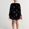 T7661 Sparkles Velvet Set With Shorts