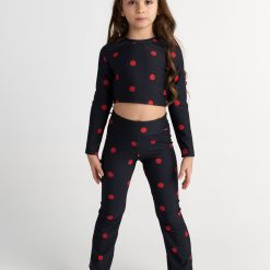 T7700 Polka Dots Athletic Set